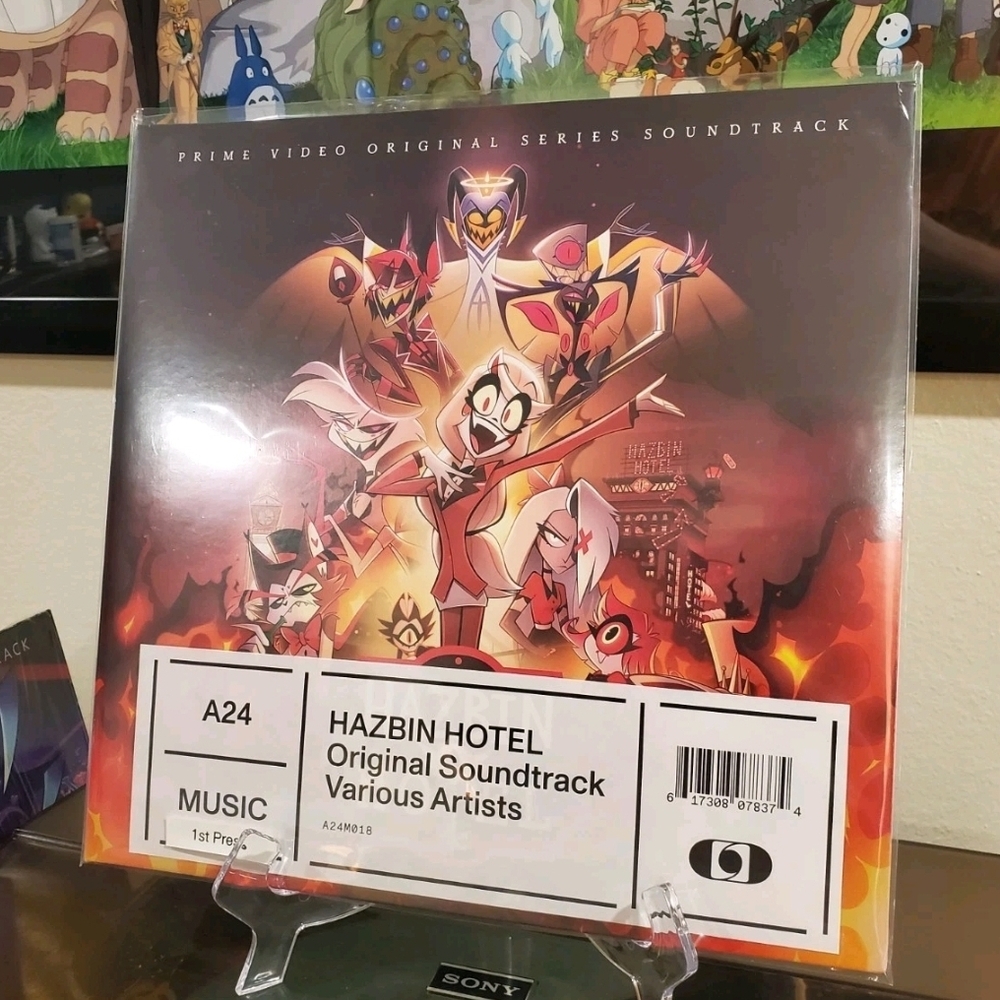 Hazbin Hotel Original Season 1 SEALED 1st Edition Vinyl Record w/ Promo Card